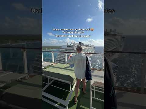 Short: Where is everyone on the Biggest Cruise in the world!?