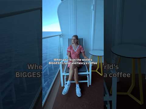 Short: Coffee run on the World’s Biggest cruise ship