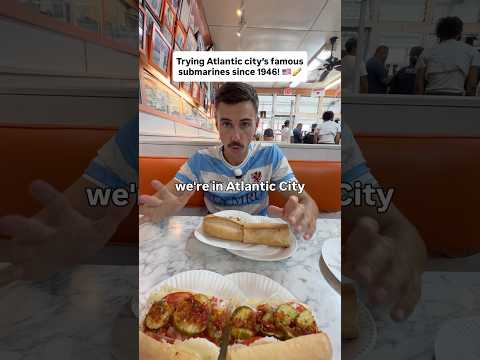 Short: Trying Atlantic City’s White House Subs! 🇺🇸