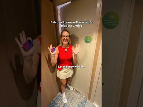 Short: Worlds biggest cruise ship room tour 🚢