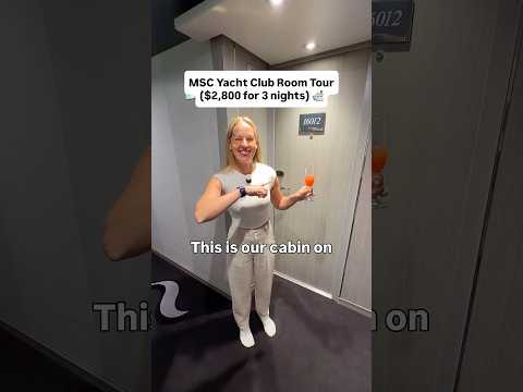 Short: MSC Yacht Club Room Tour