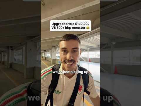 Short: Crazy car rental upgrade in USA 😂🇺🇸