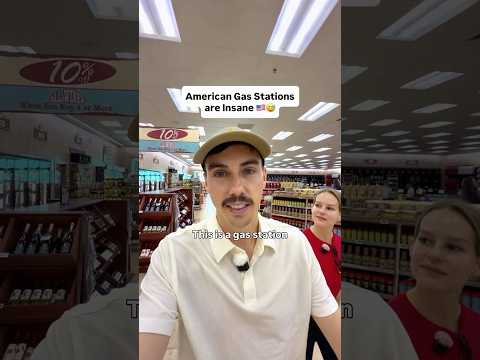 Short: American Gas Stations are INSANE