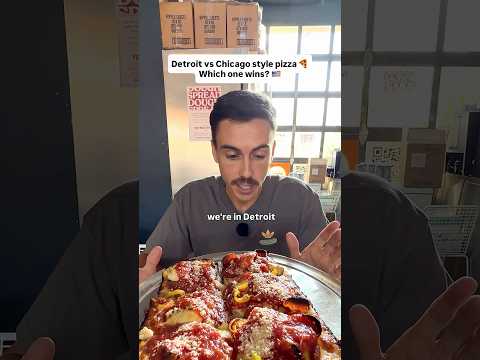 Short: Detroit vs Chicago Pizza 🍕