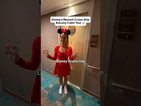 Short: Disneyโs NEWEST Ship Balcony Cabin Tour